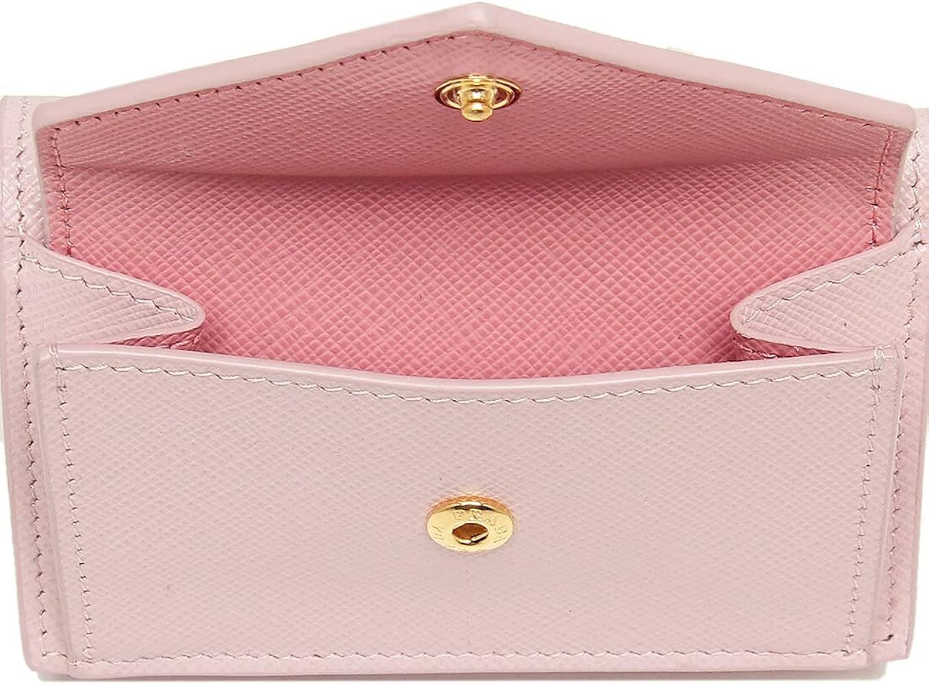 Amazon | [Prada] [プラダ] 三つ折り財布 サフィアーノマルチカラー