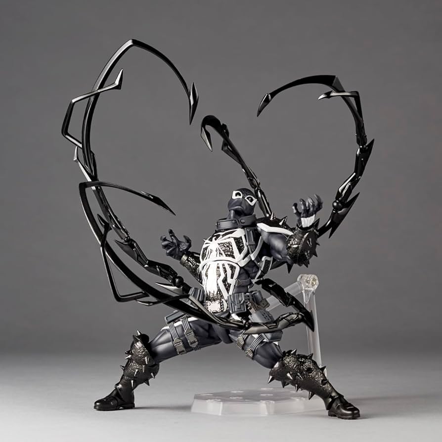 Amazon.com: Kaiyodo Revoltech Amazing Yamaguchi Agent Venom Total