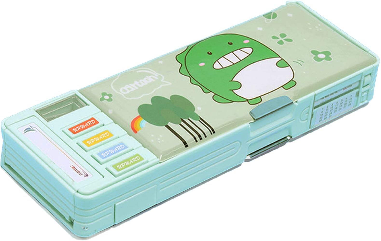 Amazon.co.jp: JUSTBOKU 筆箱 小学生 男の子 両面開き ペンケース 鉛筆