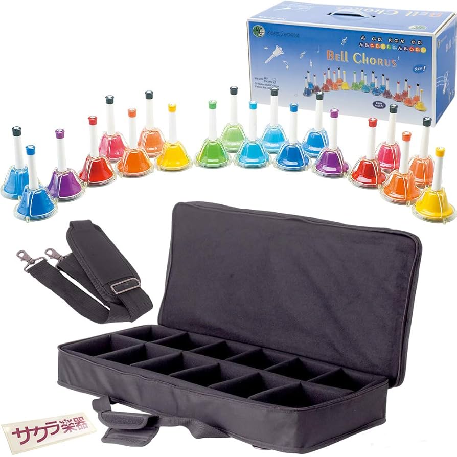 ウチダミュージックベル ハンドベル 20個セット ミュージックベル 20音