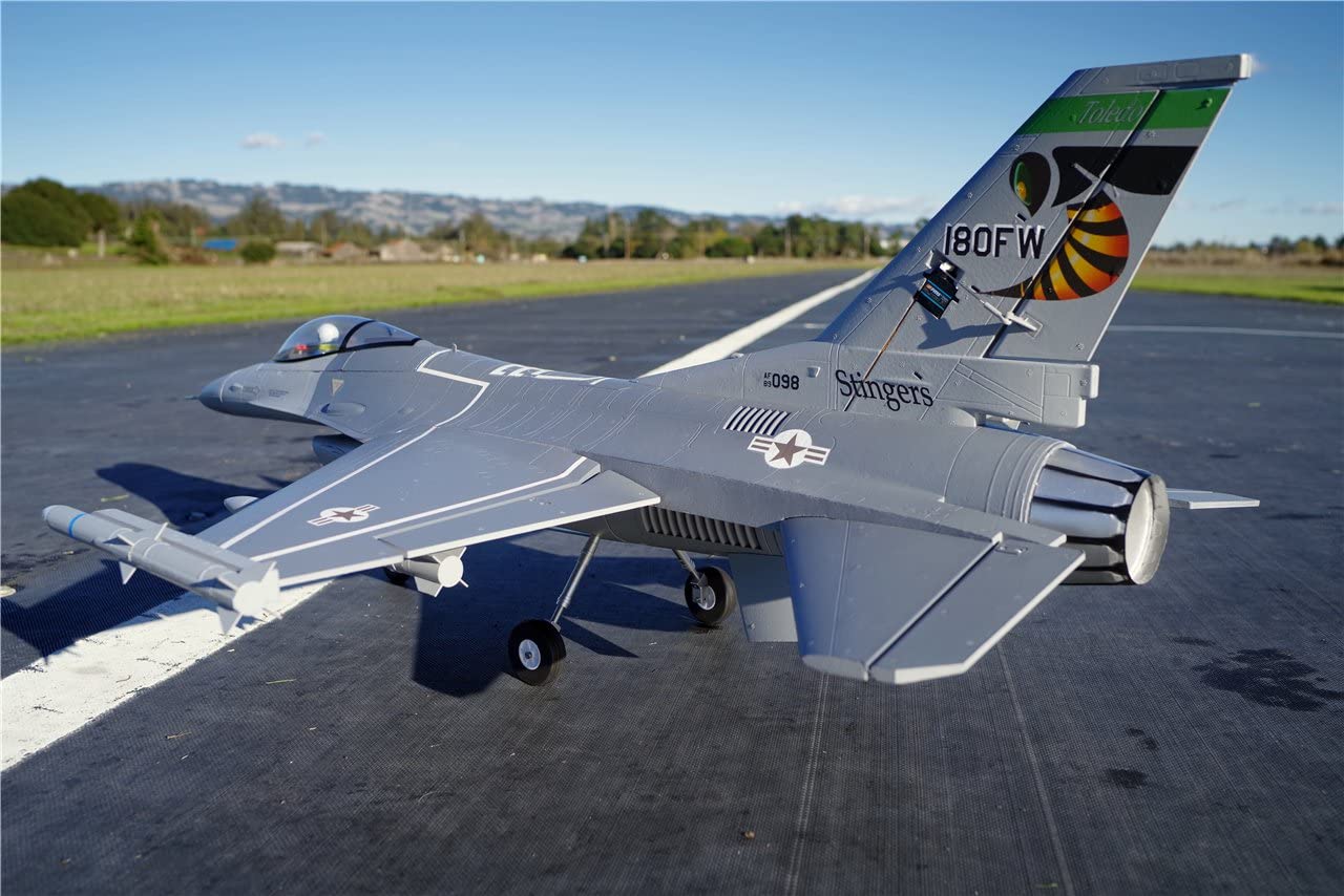 ラジコン 飛行機 F-16戦闘機 70㎜ ジェット PNP ラジコン 飛行機 F-16