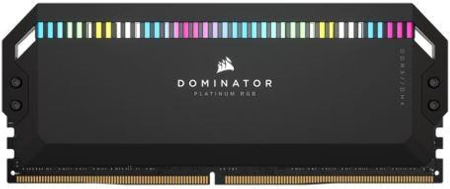 CORSAIR DOMINATOR PLATINUM RGB DDR5 RAM 32GB (2x16GB) 5600MHz CL36