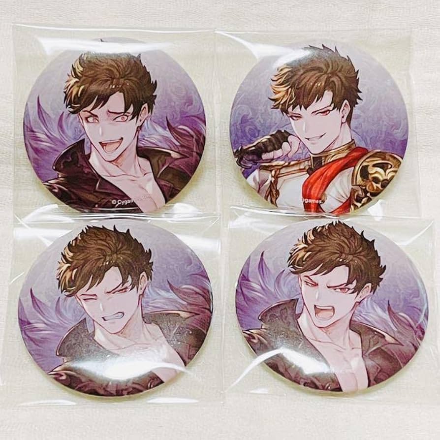 タワレコカフェ グラブル ベリアル 缶バッジ 35個セット コラボグッズ