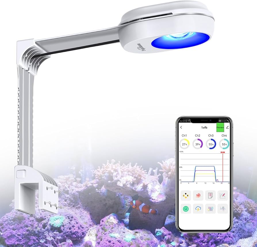 Amazon.com: PopBloom Aquarium Lights-Marine Aquarium LED Light