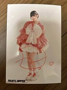 FRUITSZIPPER 月足天音 ラッフルくじ 直筆サイン入りチェキ 月足天音 直筆