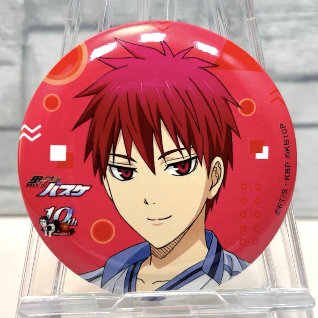 黒子のバスケ展 黒バス展 赤司征十郎 アルティメタル缶バッジ 黒子の