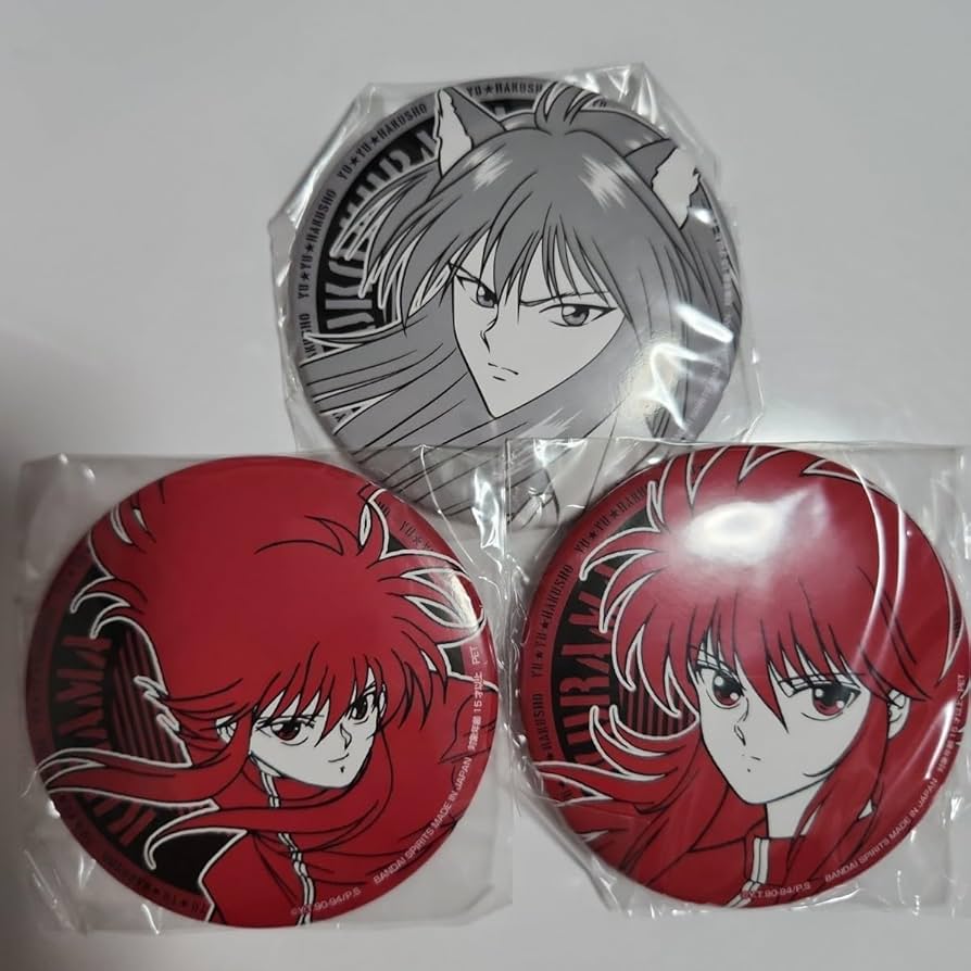 蔵馬＆妖狐蔵馬 幽☆遊☆白書 コレクション缶バッジ 50周年記念