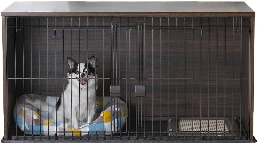 Amazon.co.jp: アイリスオーヤマ 犬ケージ ナチュラルファニチャー