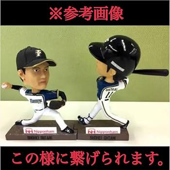 新品未使用】希少 大谷翔平 日本ハムファイターズ バブルヘッド 二刀流