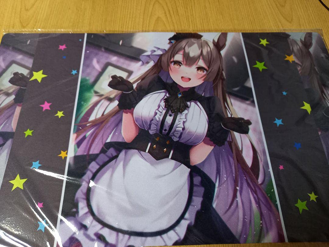 混沌の女神様 ウマ娘 スリーブ プレイマット アーモンドアイ 混沌の女