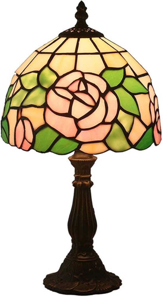 Amazon.co.jp : Uziqueif ステンドグラス 照明器具 ランプ インテリア