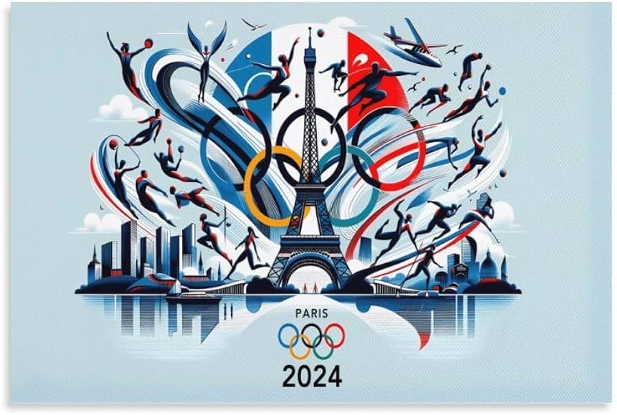 Amazon.co.jp: パリ オリンピック ポスター,オリンピック ポスター