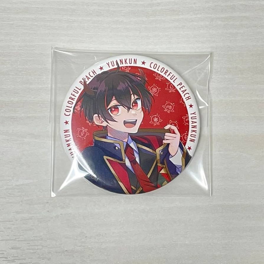 カラフルピーチ ゆあんくん 缶バッジ 新ビジュ Amazon.co.jp: ?ゆあん