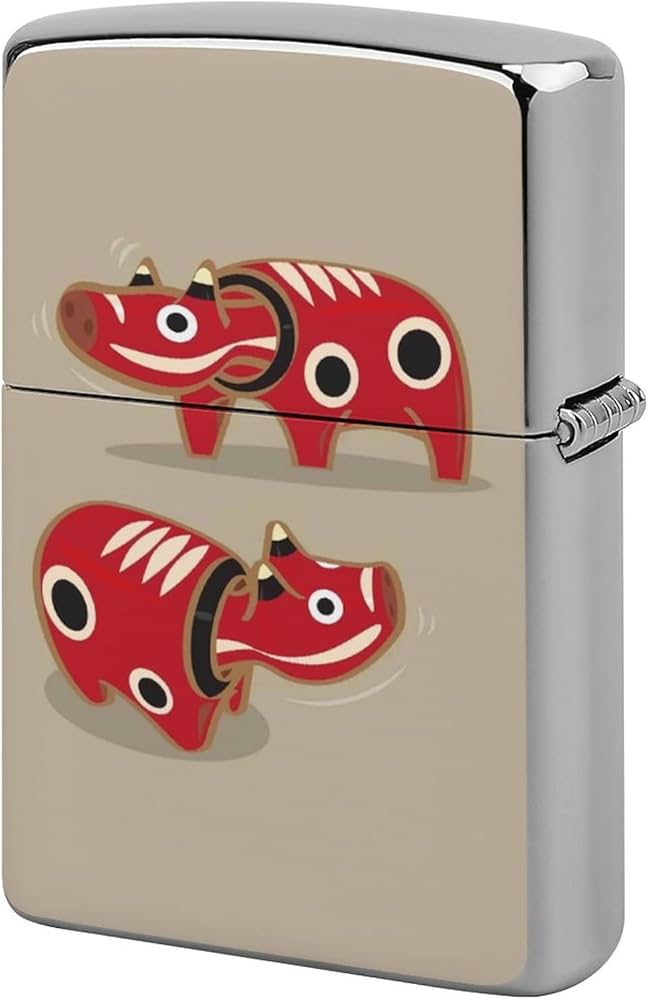 Amazon.co.jp: 赤べこ おもちゃ 福島 会津 ZIPPOケース ライター