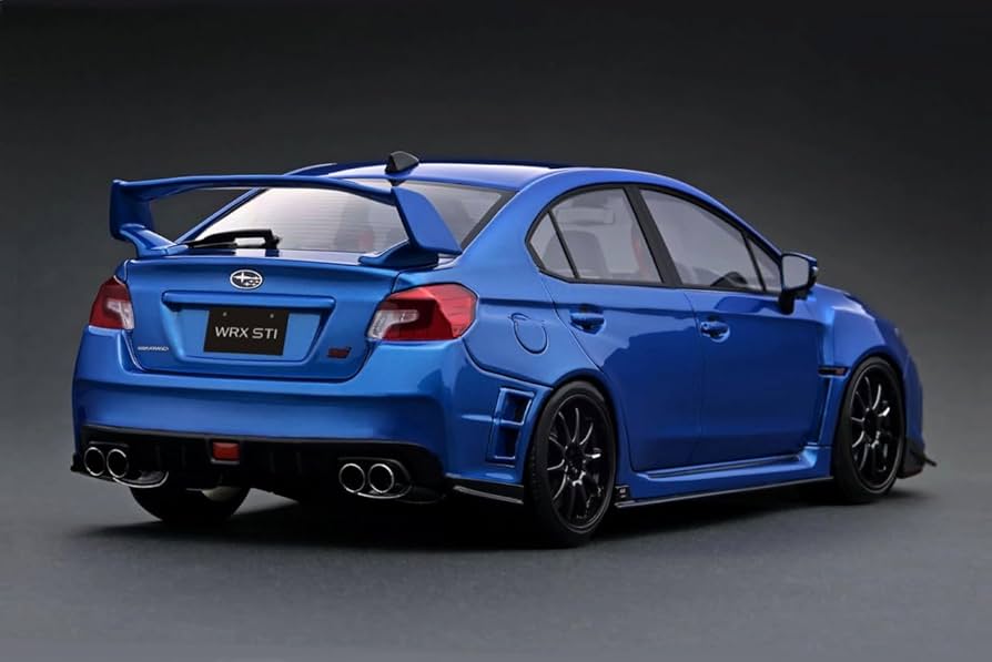 Amazon | ignition model 1/18 SUBARU WRX (CBA-VAB) STI Blue
