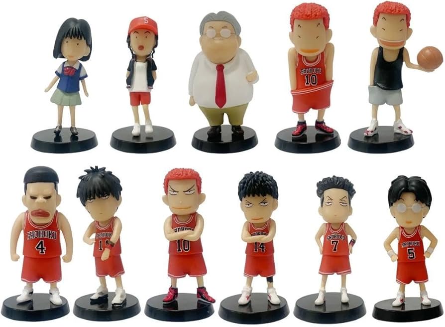 Amazon.co.jp: スラムダンク SLAM DUNK ミニフィギュア 11体セット