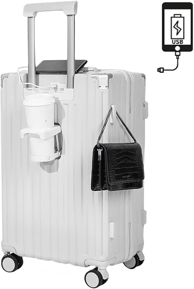 Amazon | [SUPBOX] スーツケース 機内持ち込み キャリーケース USB