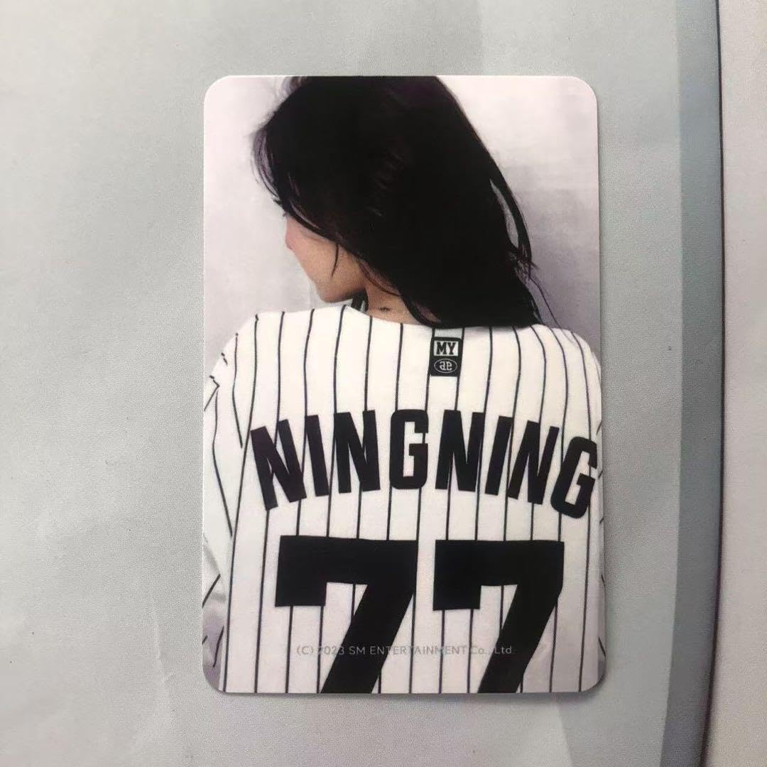 aespa 野球 better things ユニフォーム トレカ3枚 aespa ユニフォーム