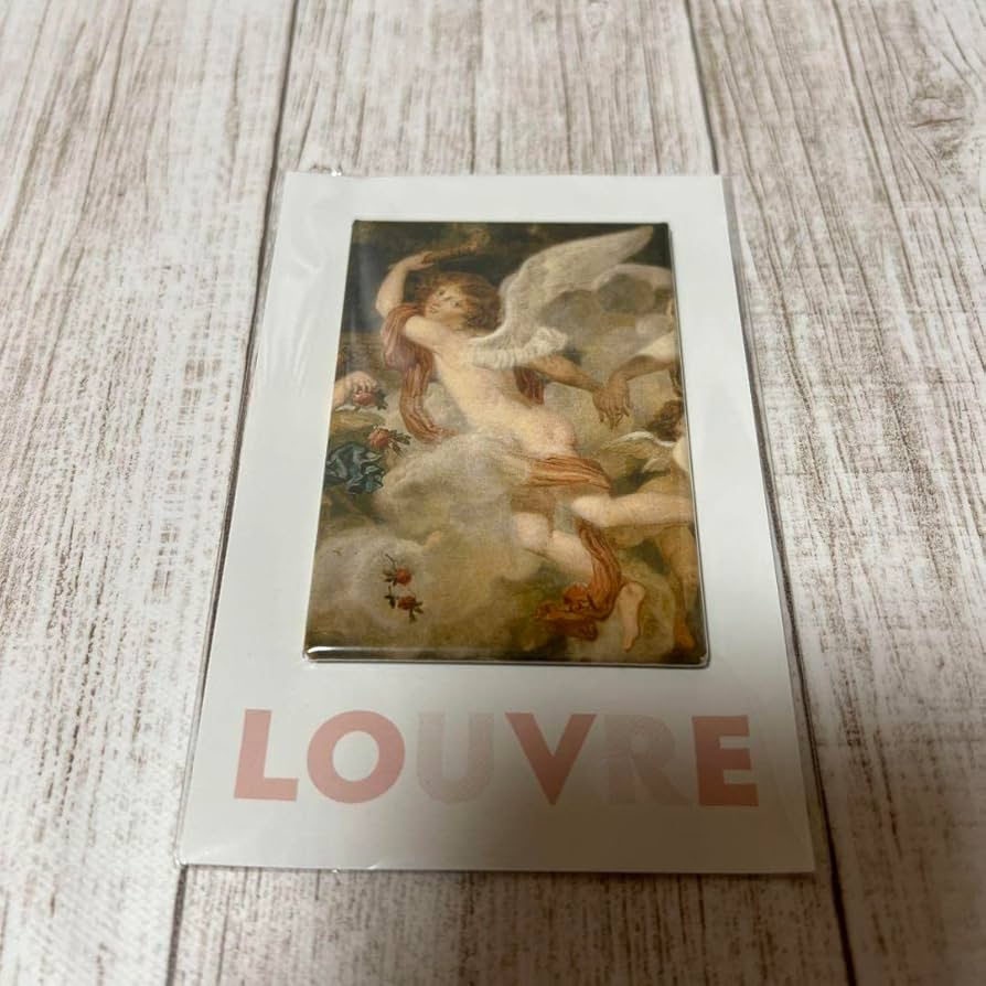 Amazon.co.jp: ルーヴル美術館展 公式グッズ マグネット アモルに導