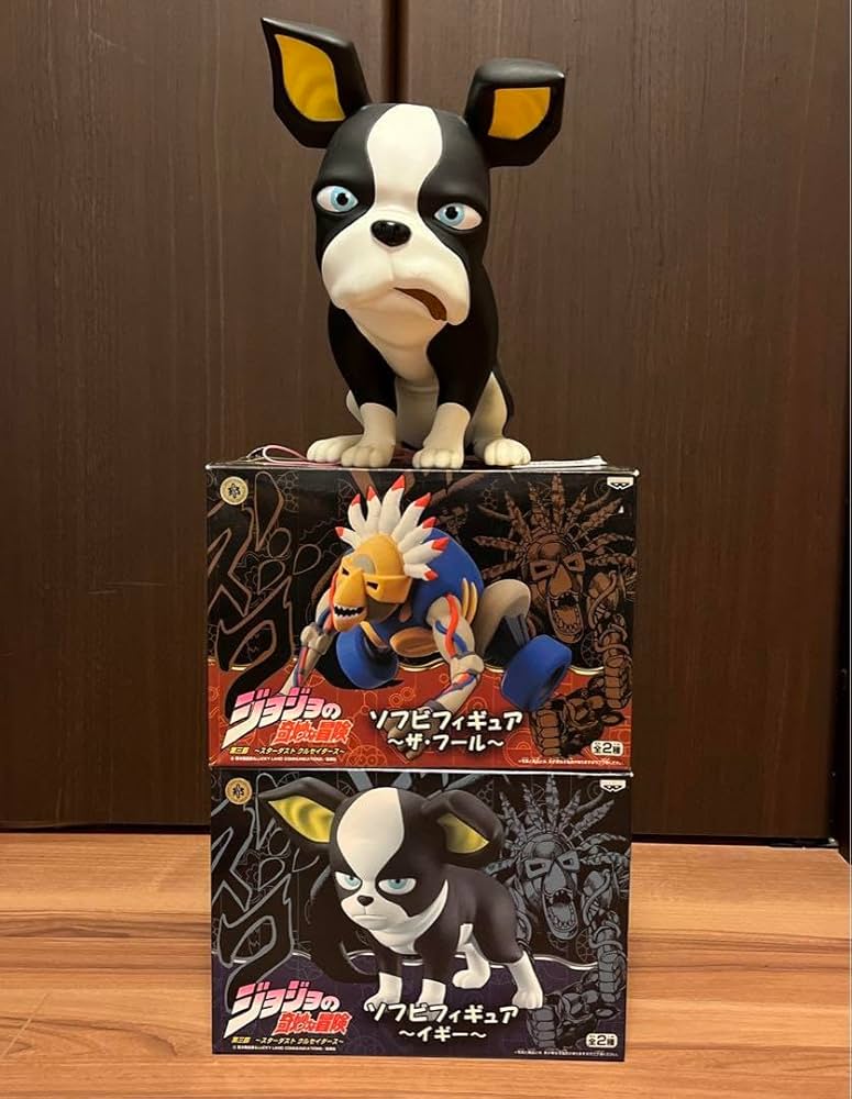 Amazon.co.jp: ジョジョの奇妙な冒険 DX ソフビ フィギュア イギー ザ