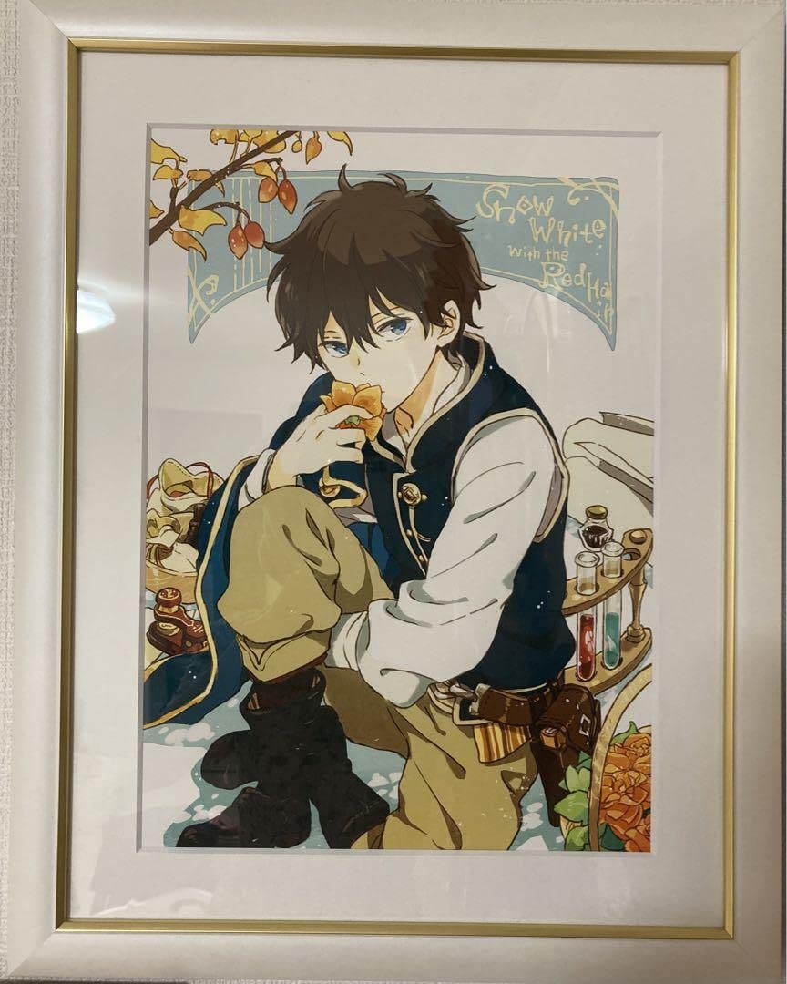 赤髪の白雪姫 カフェ キャラファイングラフ オリジナル複製原画 赤髪の