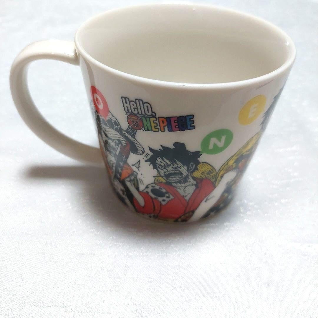 Hello ONEPIECE マグカップ 海賊同盟 ルフィ ロー