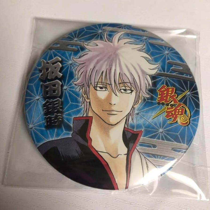 銀魂 坂田銀時 白夜叉 大銀魂展 コレクション缶バッジ 銀魂坂田銀時