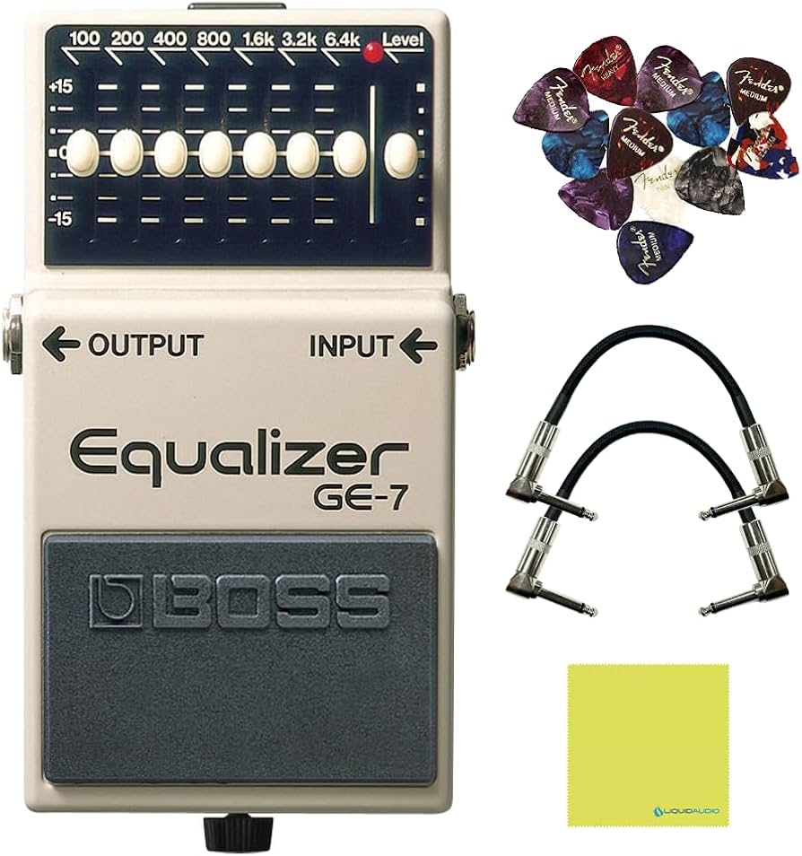 Amazon.com: Boss GE-7 Powerful 7-Band Graphic Equalizer Pedal