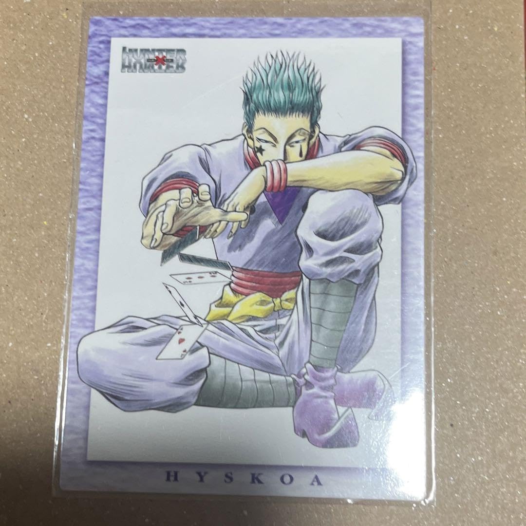 希少】ハンターハンター ヒソカ 旧アニメ スクラッチ カード