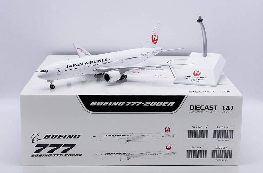 Amazon | JC Wings 1:200 SA2043 Japan Airlines Boeing 777-200ER