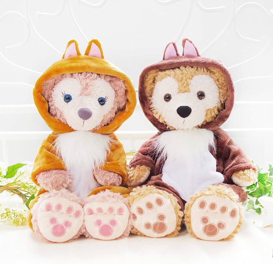 ダッフィー シェリーメイ ss ぬいぐるみ 4体セット ダッフィー