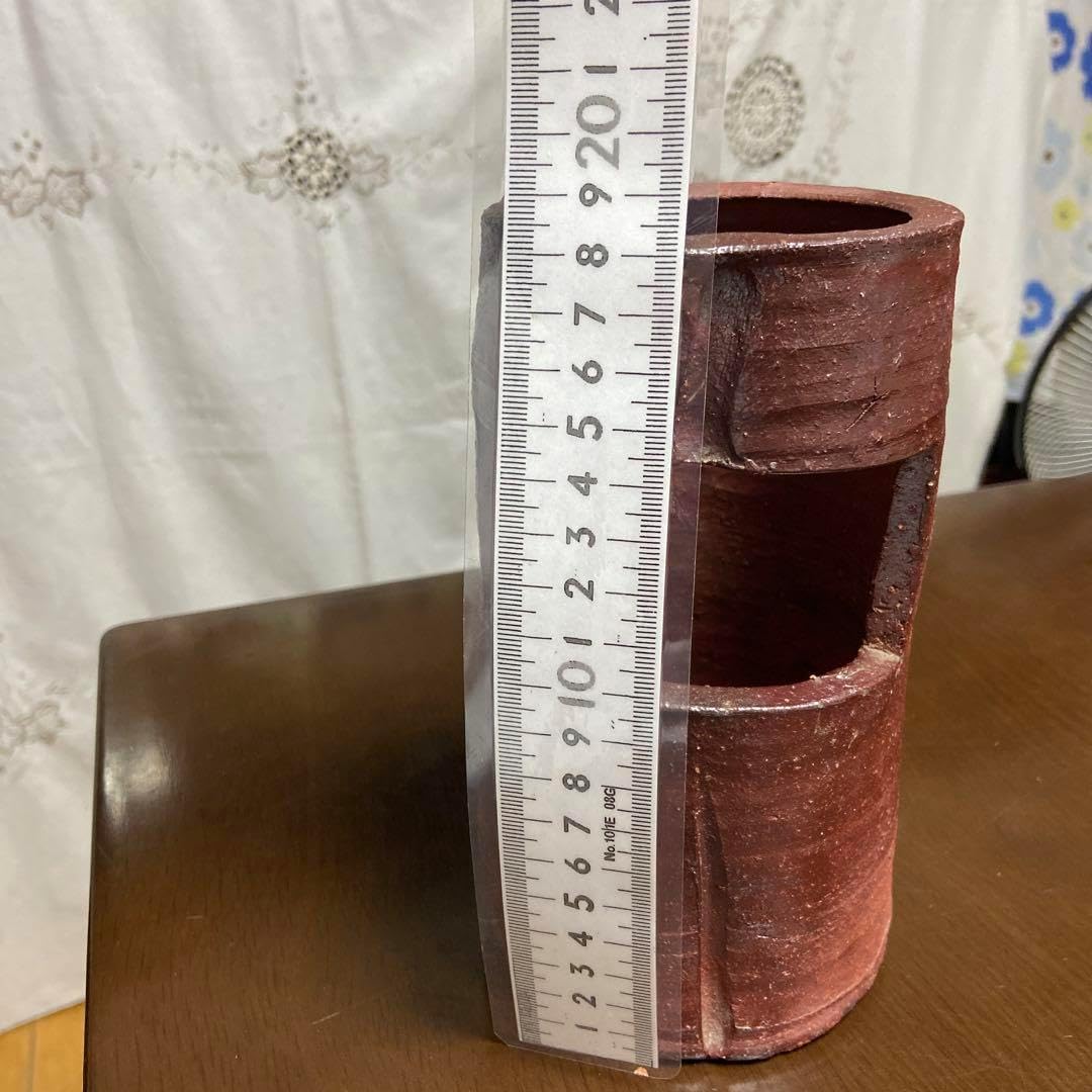 深川製陶印いり木箱いり青と白の陶器製花瓶 白百合 | 有田焼 深川製磁