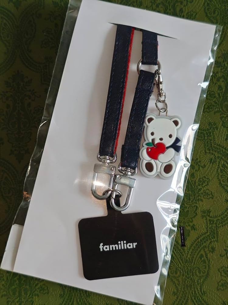 familiar Bibiy ファミリア スマホストラップ bibiy familiar ビビィ
