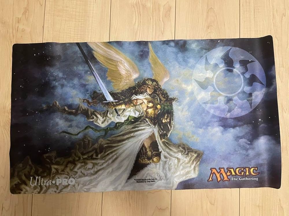 mtg プレイマット 悪斬の天使 Greg Staples MTG プレイマット 悪斬の