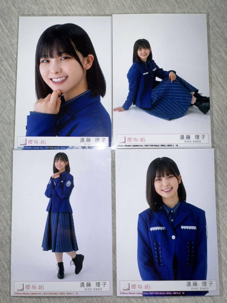 遠藤理子 櫻坂46 直筆サイン 生写真 4thアニラ addictio 遠藤理子 櫻坂