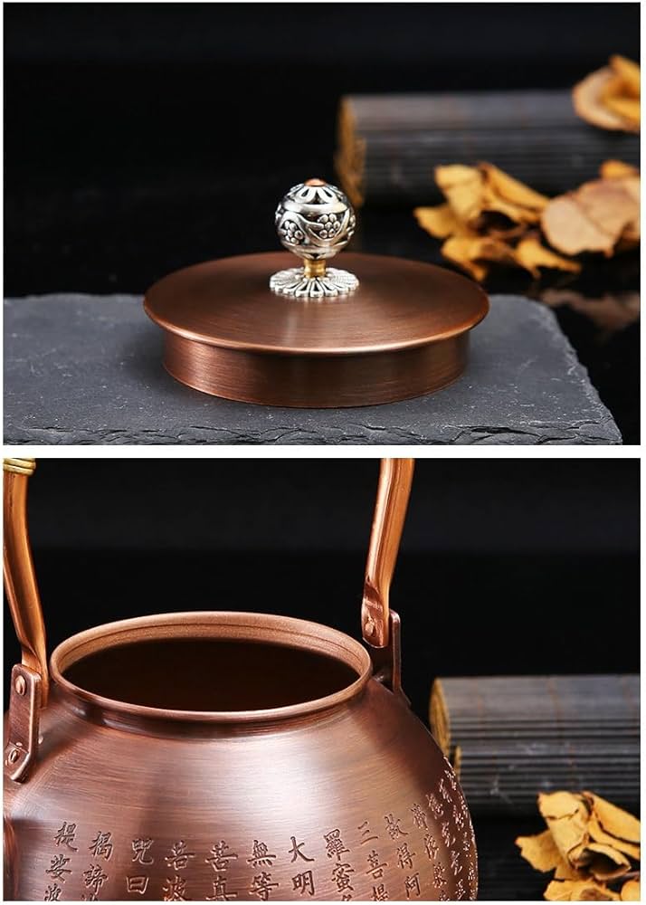 Amazon｜Lake key 銅びん レトロ ミニ 銅 やかん 手作り 純銅製 便携