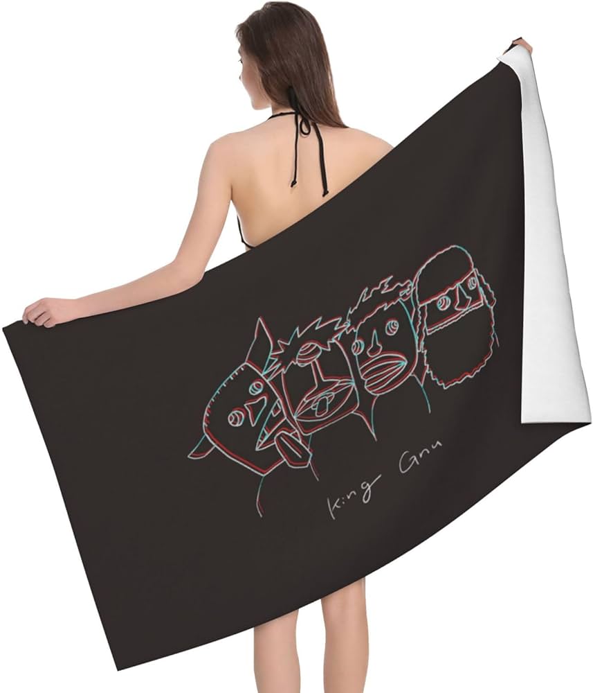 Amazon｜King Gnu キングヌー2 マイクロファイバー バスタオル 大判