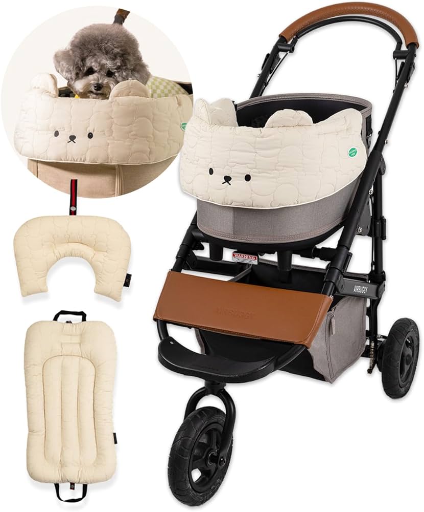 ペットカート用3点セット枕&あごのせクッション&カートクッション 【3点