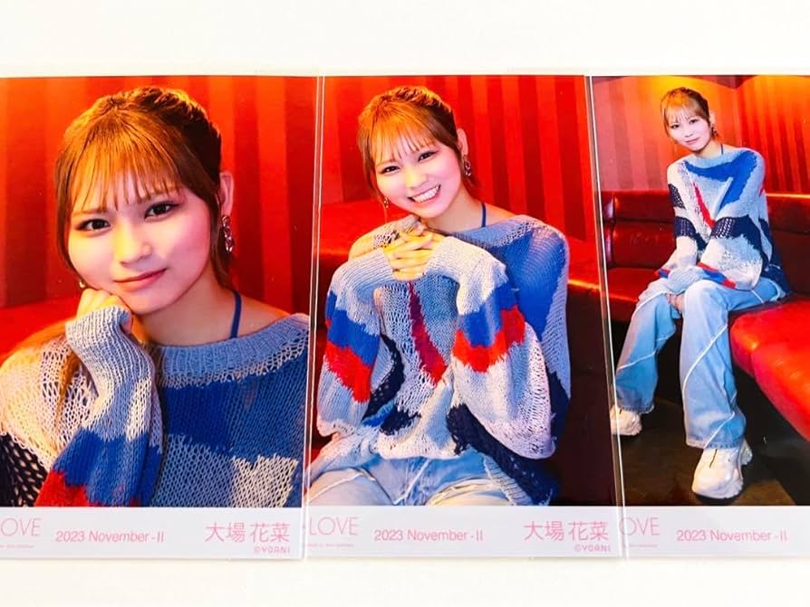 LOVE イコラブ 大場花菜 生写真 超特急逃走中 MV衣装 直筆 + コンプ LOVE