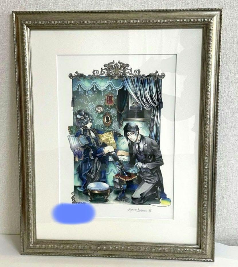 黒執事 直筆サイン・シリアルナンバー入り 複製原画 セバスチャン