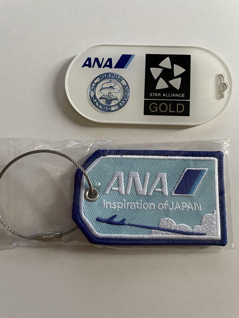 新ANASTAR ALLIANS GOLDフライトタグAIRWAYSマーク入り 【公式通販】