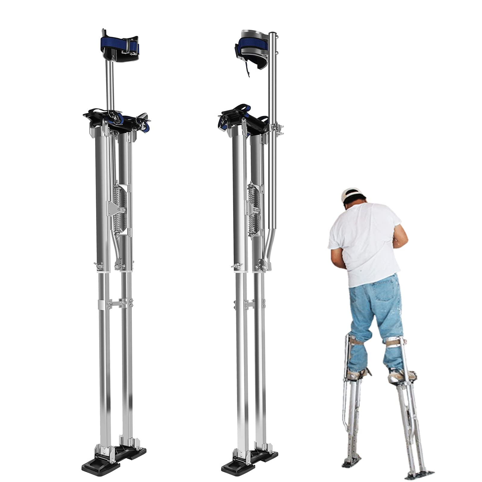 竹馬 38から58センチ アルミ 足場 Amazon | 竹馬 乾式壁竹馬 画家のため