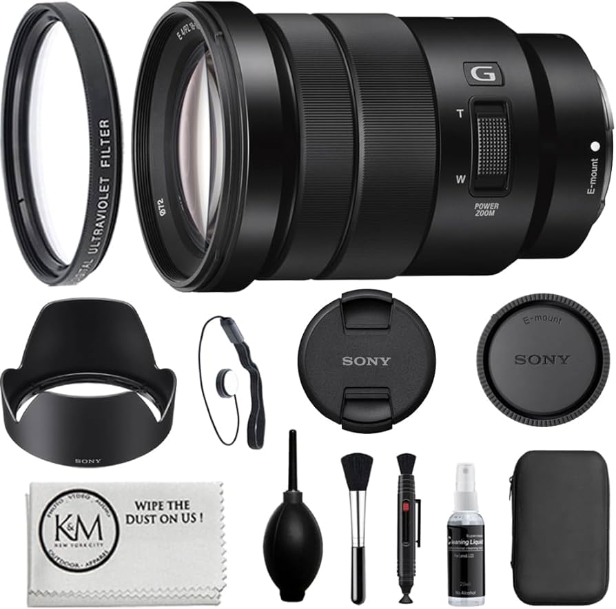 Amazon.com : Sony E PZ 18-105mm f/4 G OSS Power Zoom Lens Bundled