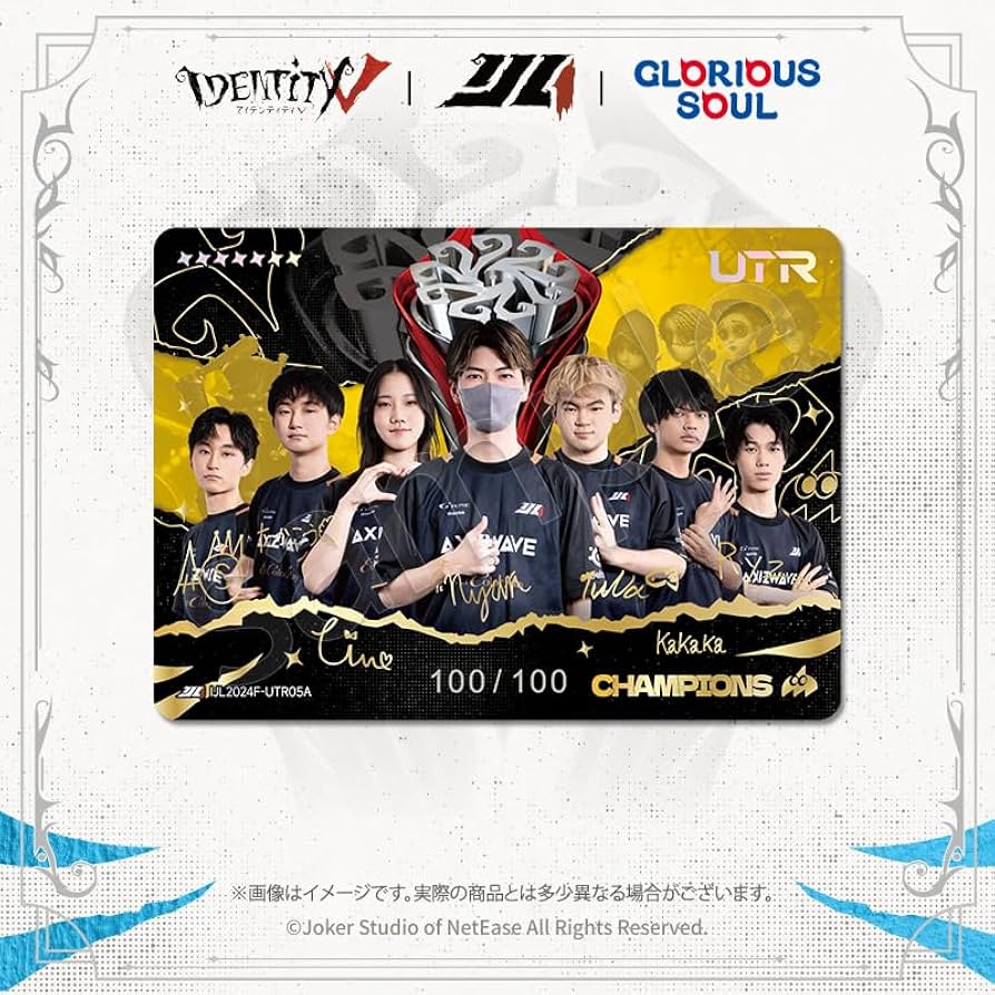 IJLカード 複製サイン入り Hasha 第五人格 IJLカード ZETA Kznk かず猫