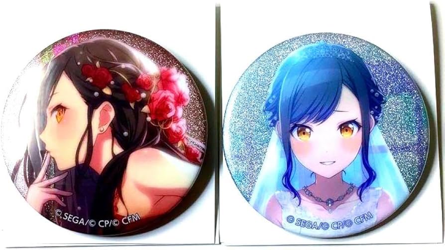 プロセカ 白石杏 19c グリ缶 6個まとめ売り グリッター缶バッジ 白石杏