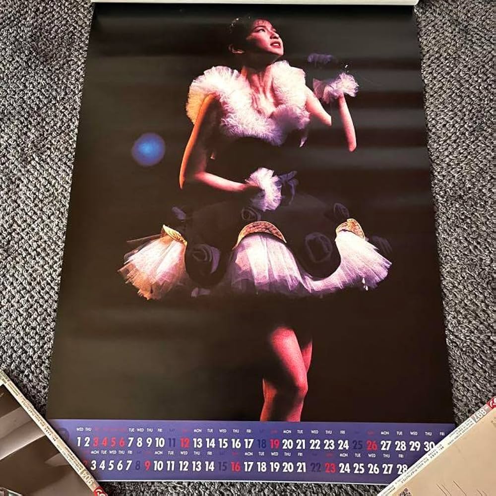 森高千里 カレンダー 1991年 森高千里 1991年カレンダー ひらべったい