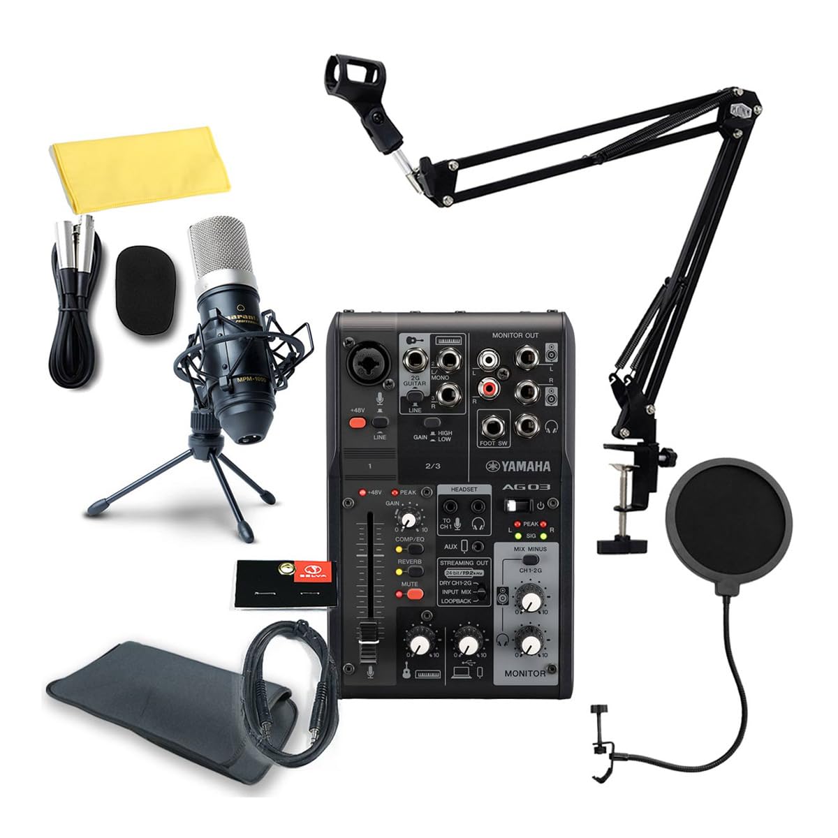 DTM・DAW YAMAHA AG-03 Amazon.co.jp: YAMAHA / AG03MK2 BLACK PC