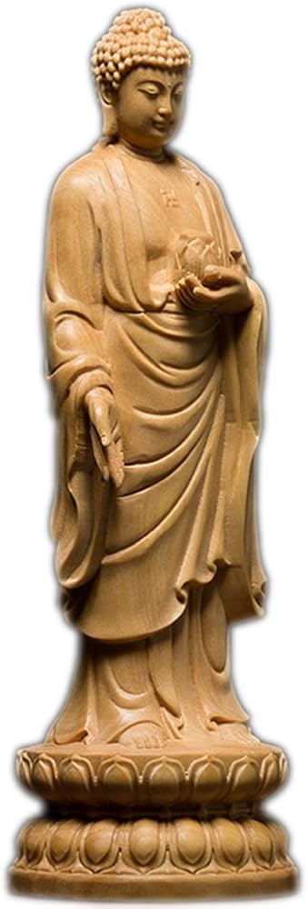 仏教美術 釈迦牟尼仏像・釈迦如来像 銅製 手工細作 精密細工 置物