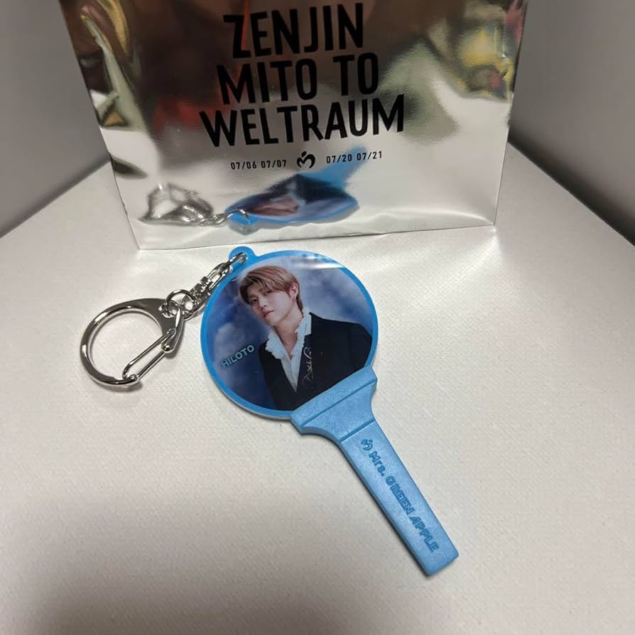 Amazon.co.jp: ミセスグリーンアップルZENJINガチャひろぱキーホルダー