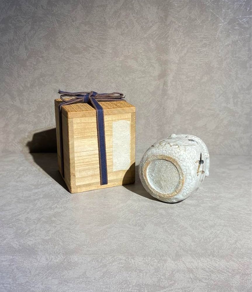 Amazon.co.jp: 伝世絵志野筒向付桃山時代 江戸初 特別出品 美濃桃山陶